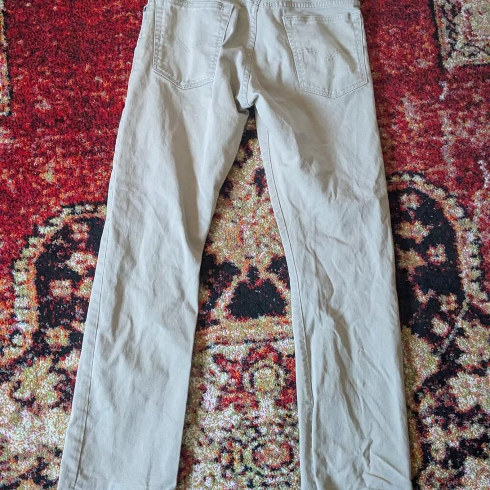 Levi's 517 Tan/Khaki jeans 32x32 - Picture 2 of 4